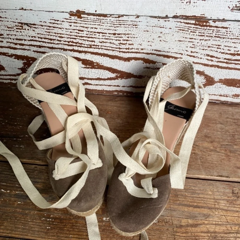 Anthropologie Gaimo Espadrille Wedge Sandals